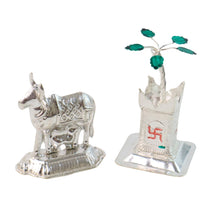Silver-Plated Kamdhenu